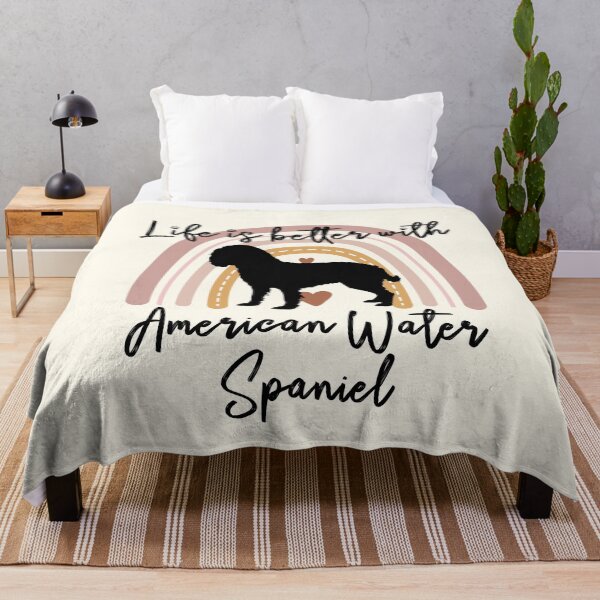 Item preview, American Water Spaniel Rainbow Aesthetic Boho designed and sold by rafaeltto.