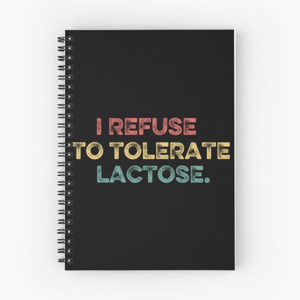 Item preview, Vintage Meme I Refuse To Tolerate Lactose designed and sold by Trostberger.