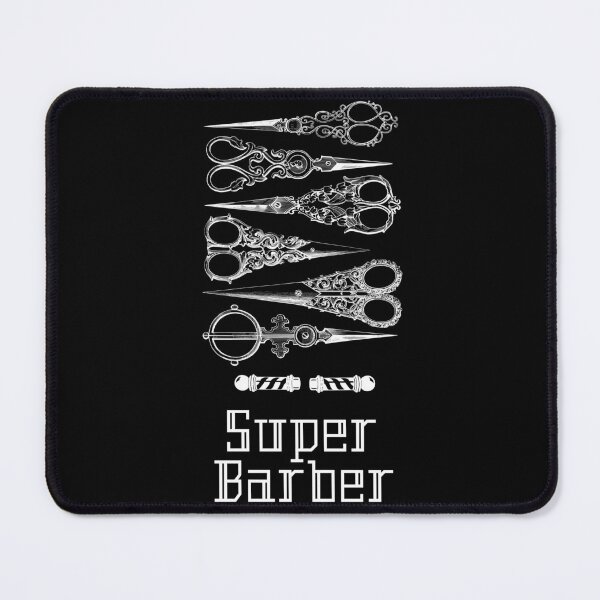 Item preview, 'Super Barber' Old Victorian Scissors - Artistic Designs for T-shirts, stickers and other accessories designed and sold by Ridiculam Toga.