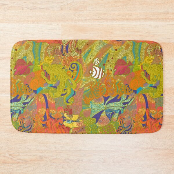 Item preview, “You Don't Know Jacques” multicolor underwater fantasy design perfect for your lil' mermaid designed and sold by Suziness Designs.