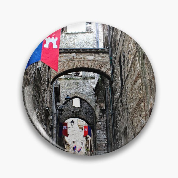 Item preview, Medieval Romanesque City Street Narni Italy designed and sold by Anna Lemos.