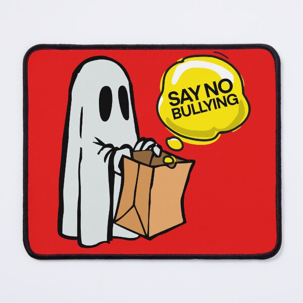 Item preview, Boo to bullying, Say no to bullying, anti bullying awareness ghost illustration. designed and sold by Giovanni-c.
