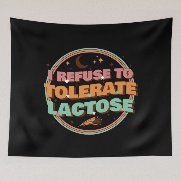 Item preview, Vintage Meme Retro I Refuse To Tolerate Lactose designed and sold by Trostberger.