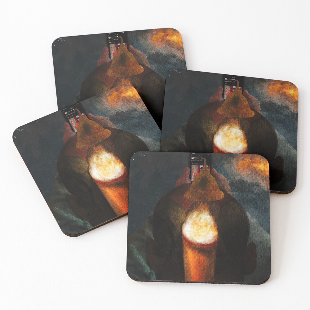 Item preview, Coasters (Set of 4) designed and sold by Moonbuck.