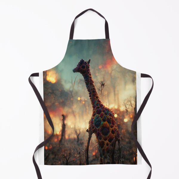 Item preview, A giraffe escaping from a cataclysm. designed and sold by Maniock.