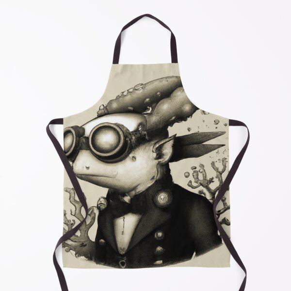 Item preview, Steampunk Axolotl II designed and sold by SteamedpunkVegg.