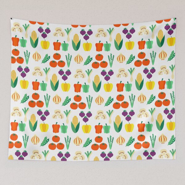 Item preview, Colorful vegetables pattern designed and sold by LaBelleMaison.