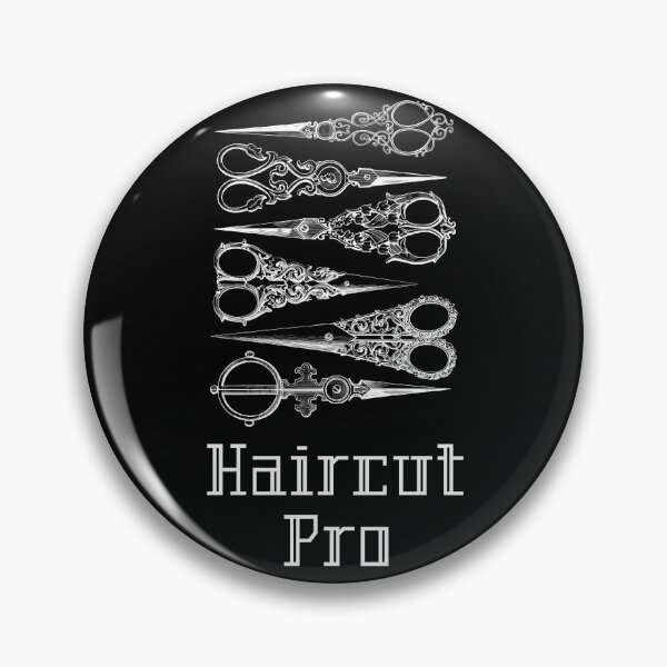 Item preview, 'Haircut Pro' Old Victorian Scissors - Artistic Designs for T-shirts, stickers and other accessories designed and sold by Ridiculam Toga.