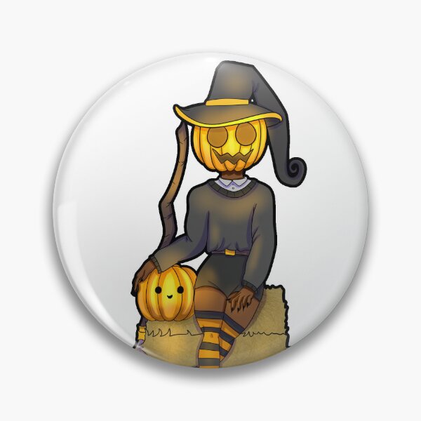 Item preview, Pumpkin witch  designed and sold by Little Crows Trinkets.