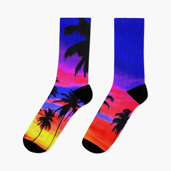 Item preview, Retro Palm Tree Sunset designed and sold by OnigiriDoctor.