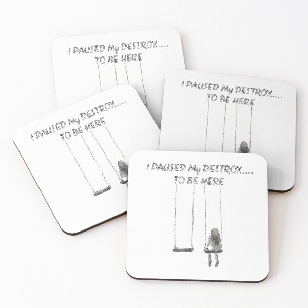 Item preview, I Paused My Destroy Lonely To Be Here designed and sold by thamishop1.