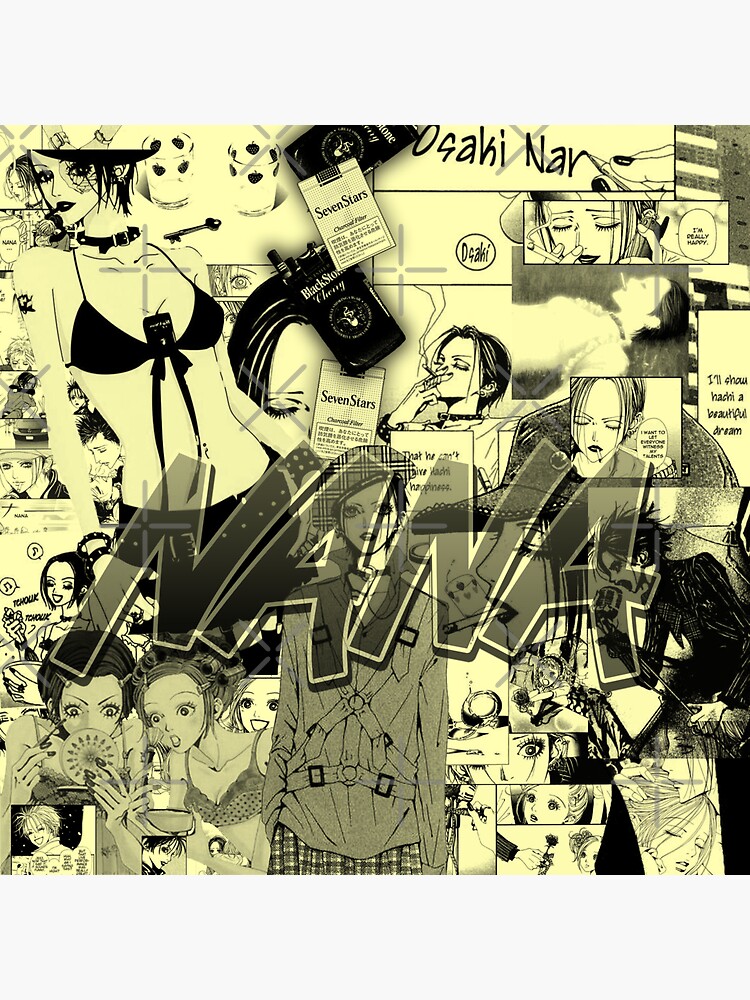 "Nana collage" Sticker for Sale by Xonexce Redbubble