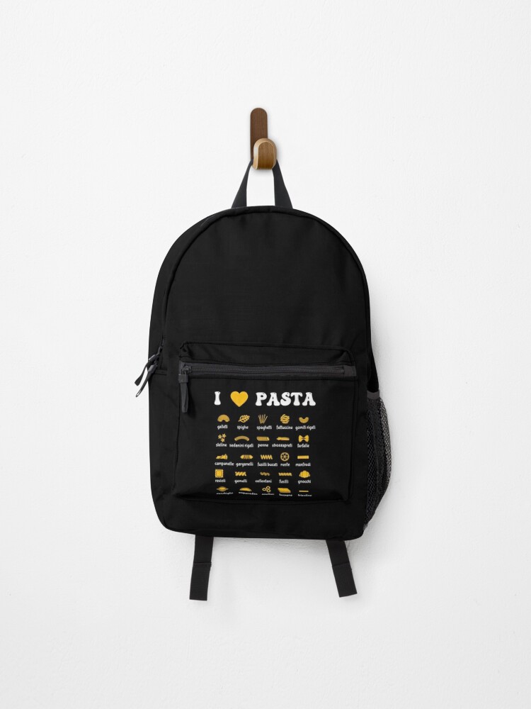 Pasta Types Spaghetti Noodles Italy Gift Pasta Backpack for Sale by Lenny  Stahl