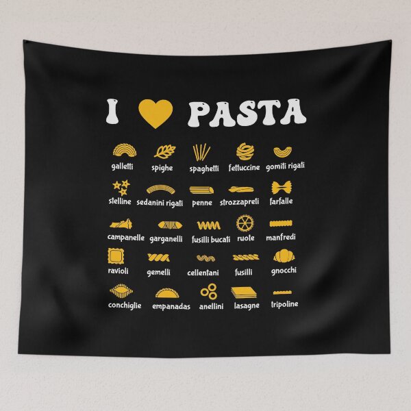 Item preview, Pasta Types Spaghetti Noodles Italy Gift Pasta designed and sold by Lenny Stahl.
