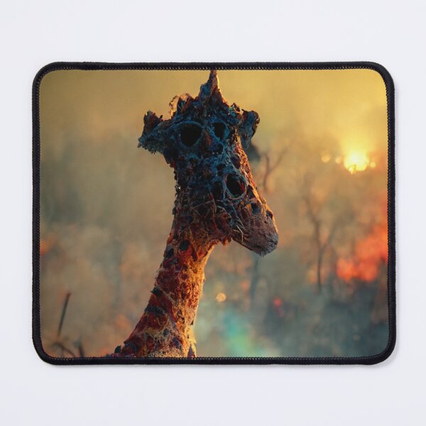 Item preview, Little giraffe during a fire. designed and sold by Maniock.