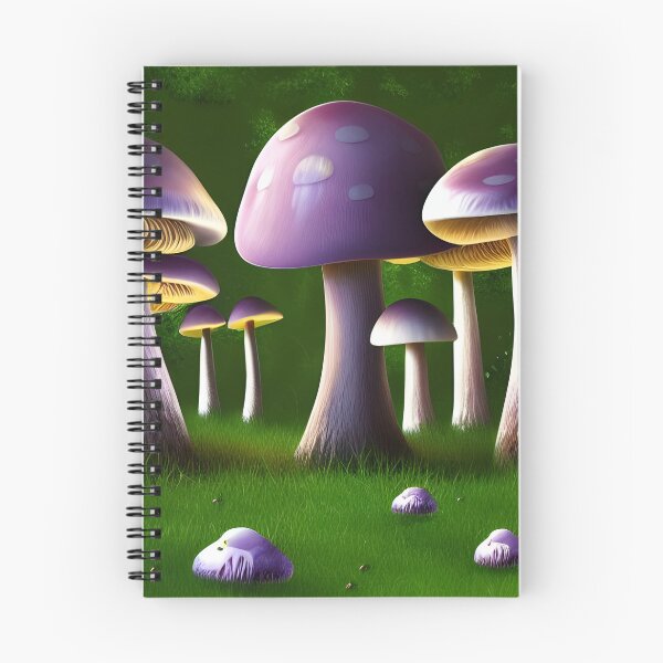 Artikelvorschau, Mushroom Forest Tesselation, Ai Generated Art entworfen und verkauft von ACC .