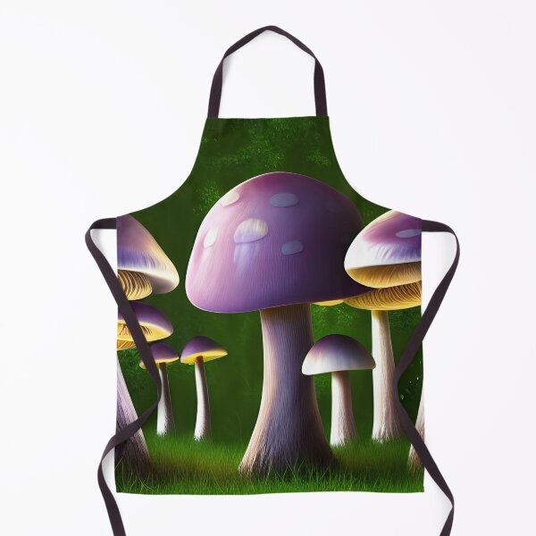 Artikelvorschau, Mushroom Forest Tesselation, Ai Generated Art entworfen und verkauft von ACC .