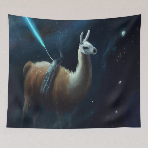 Item preview, Nebu-Llama designed and sold by PaperlessCanvas.