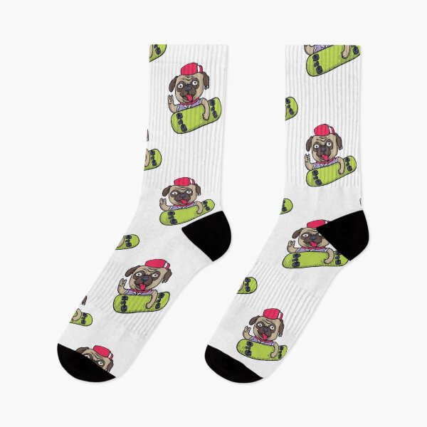 Item preview, Cool Funny Skater Dog Holding Skateboard Gift Design designed and sold by zoripet Store.
