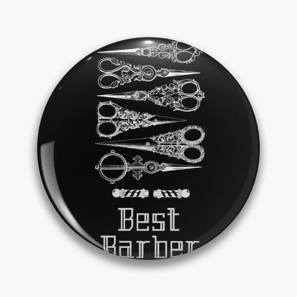 Item preview, 'Best Barber' Old Victorian Scissors - Artistic Designs for T-shirts, stickers and other accessories designed and sold by Ridiculam Toga.
