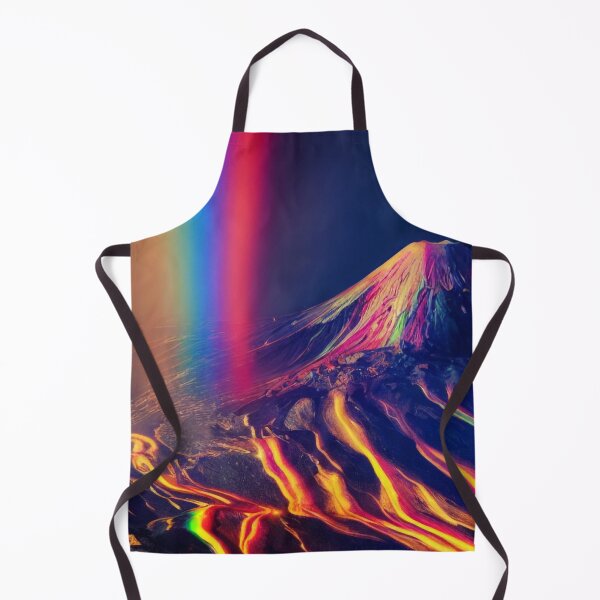 Item preview, Volcano spewing rainbow lava designed and sold by chatzous.