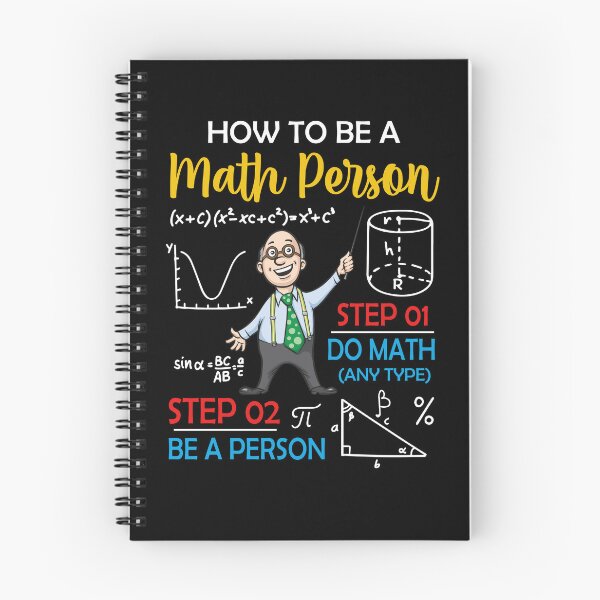 Item preview, How To Be A Math Person Is Do Math And Be A Person Funny Math Lovers designed and sold by huftyjurigan.