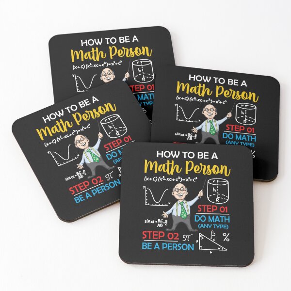 Item preview, How To Be A Math Person Is Do Math And Be A Person Funny Math Lovers designed and sold by huftyjurigan.
