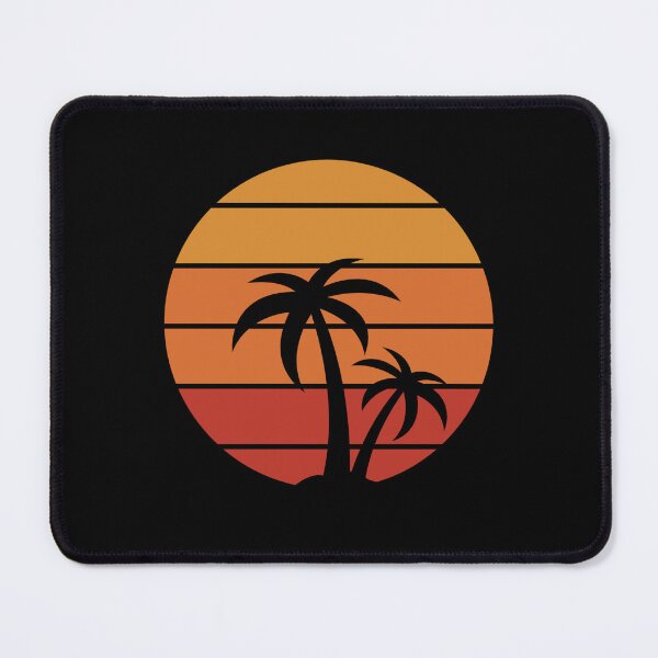 Item preview, Golden hour retro sunset beach view  designed and sold by Chitrakarii.