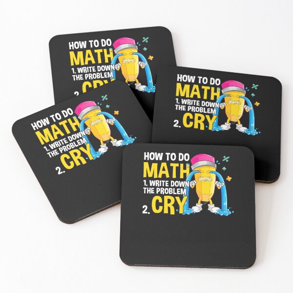 Item preview, How To Do Math Write Down The Problem And Cry Math Subject Back To School designed and sold by huftyjurigan.