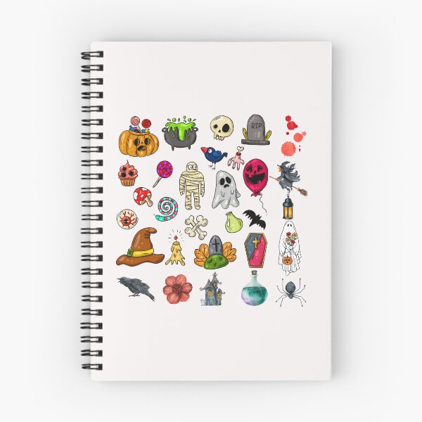 Item preview, Halloween Card Sticker set  designed and sold by Nedskr.