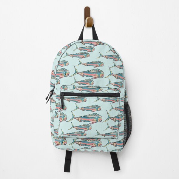 Vista previa del artículo con la obra «Mar azul - Mahi Run», diseñado y vendido por HueHausDesign.