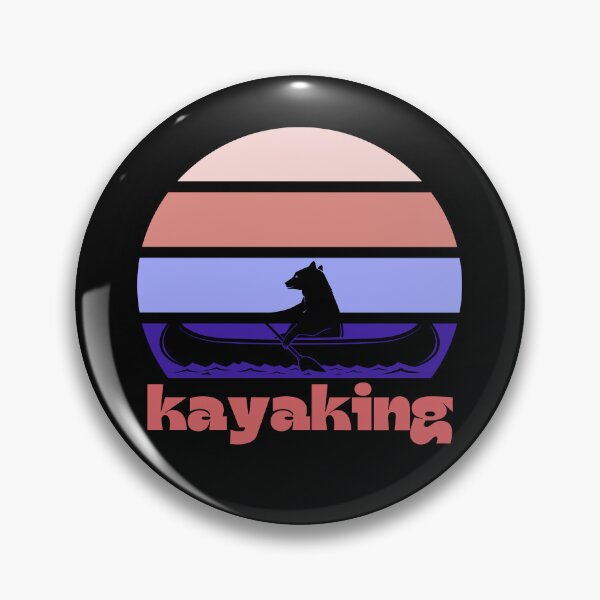 Item preview, Kayaking Bear At Sunset designed and sold by FlippySan.