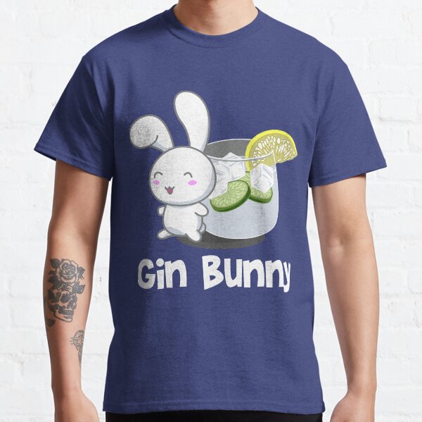 Gin Bunny - Parody of Gym Bunny Funny T-Shirt Classic T-Shirt