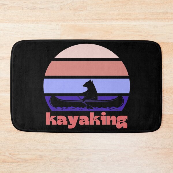 Item preview, Kayaking Bear At Sunset designed and sold by FlippySan.