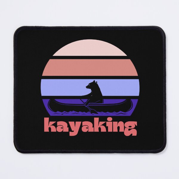 Item preview, Kayaking Bear At Sunset designed and sold by FlippySan.