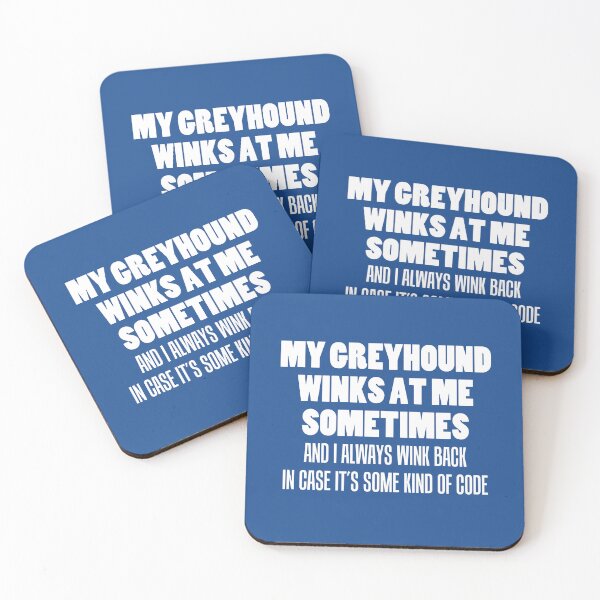 Artikelvorschau, Mein Windhund zwinkert mir manchmal zu Lustiger Hundebesitzer entworfen und verkauft von jaycartoonist.