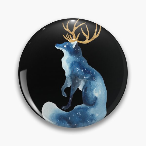Aperçu de l'œuvre Renard à cornes de la galaxie créée et vendue par Threeleaves.