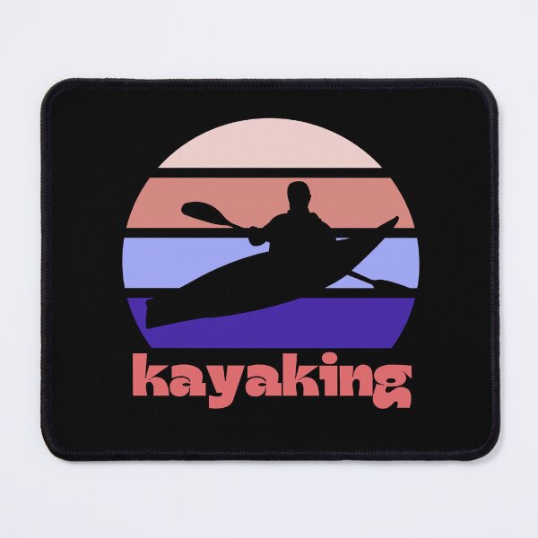 Item preview, Kayaking Man At Purple Sunset designed and sold by FlippySan.