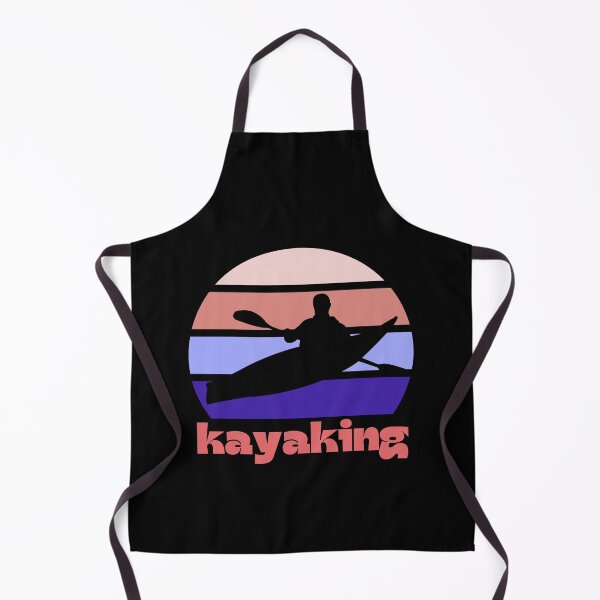 Item preview, Kayaking Man At Purple Sunset designed and sold by FlippySan.