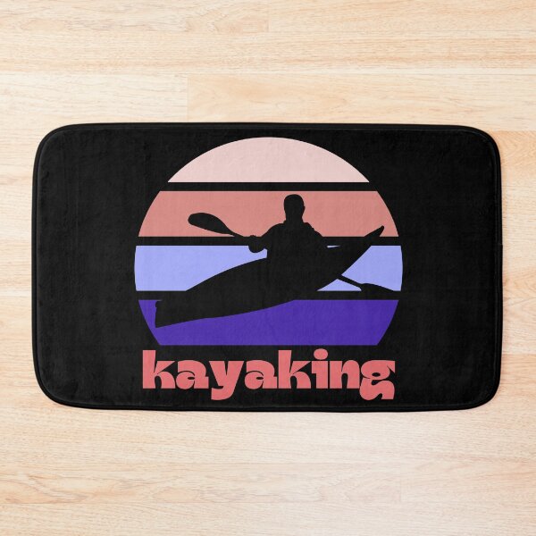 Item preview, Kayaking Man At Purple Sunset designed and sold by FlippySan.