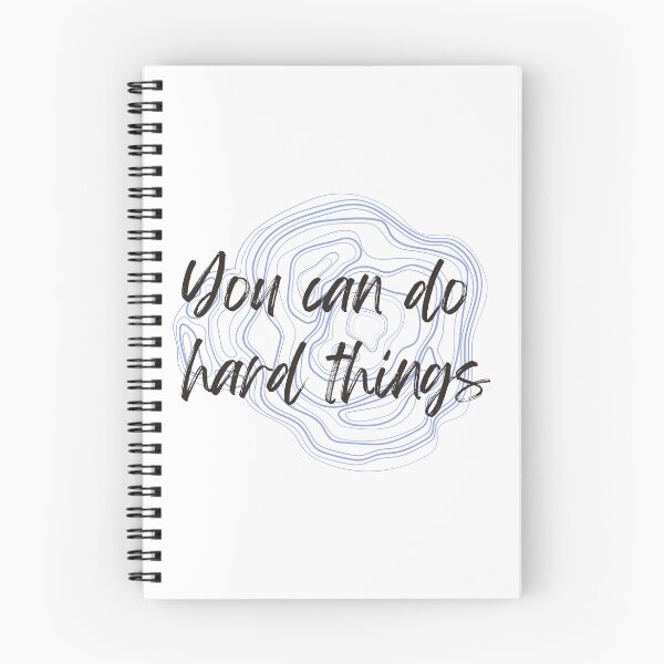 Item preview, You can do hard things. Marble design designed and sold by CreativeStrand.