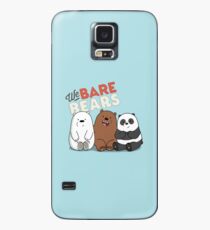 We Bare Bears Cartoon - Baby Bear Cubs - Grizz, Panda, Ice Bear - With Logo Case/Skin for Samsung Galaxy