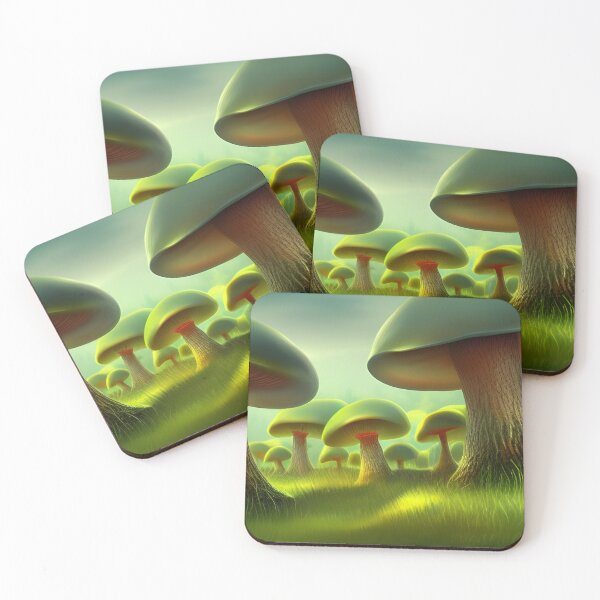 Item preview, Mushroom Forest Tesselation 2, Ai Generated Art  designed and sold by ACC .