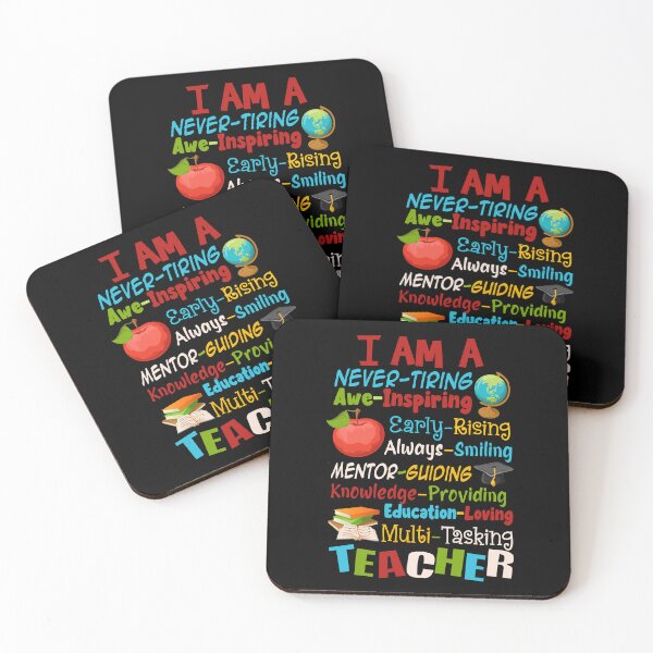 Item preview, I Am A Never-Tiring Awe-Inspiring Early-Rising Always-Smiling Best Teacher designed and sold by rullandolhun5.