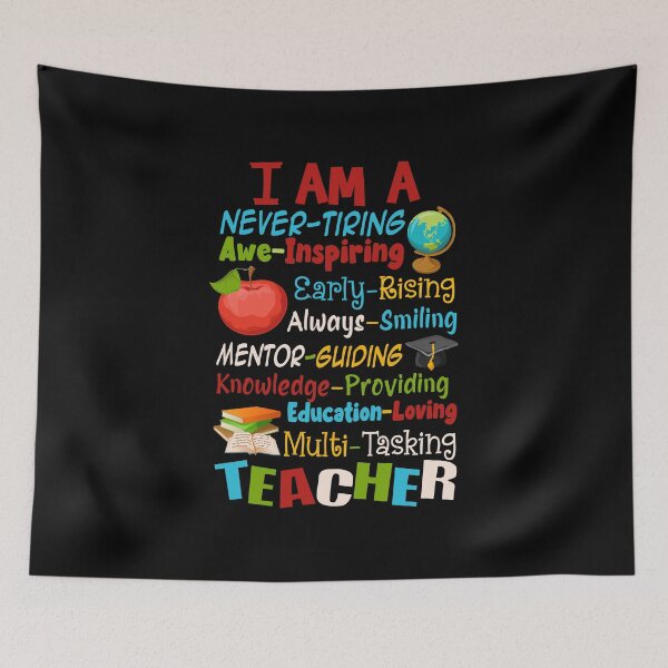 Item preview, I Am A Never-Tiring Awe-Inspiring Early-Rising Always-Smiling Best Teacher designed and sold by rullandolhun5.