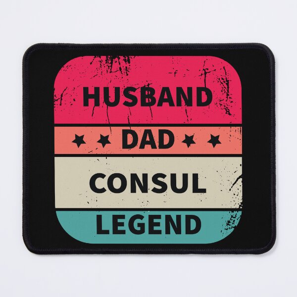 Item preview, Husband, Dad, Consul, Legend, Funny Consul Design Appreciation Gift designed and sold by LOGPRO.