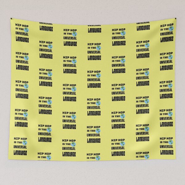 Item preview, Hip Hop Is The Universal Language designed and sold by Rell1970.