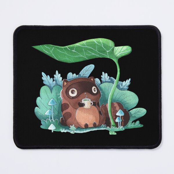 Item preview, mapache de té designed and sold by Threeleaves.