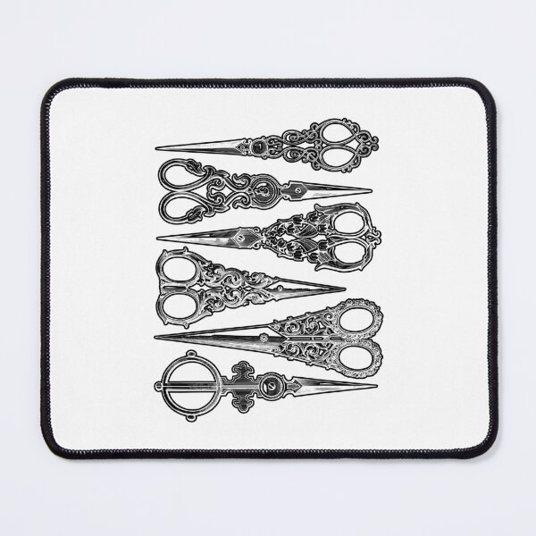 Item preview, Old Victorian Scissors - Artistic Designs for T-shirts, stickers and other accessories designed and sold by Ridiculam Toga.