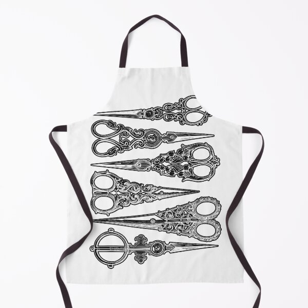 Item preview, Old Victorian Scissors - Artistic Designs for T-shirts, stickers and other accessories designed and sold by Ridiculam Toga.